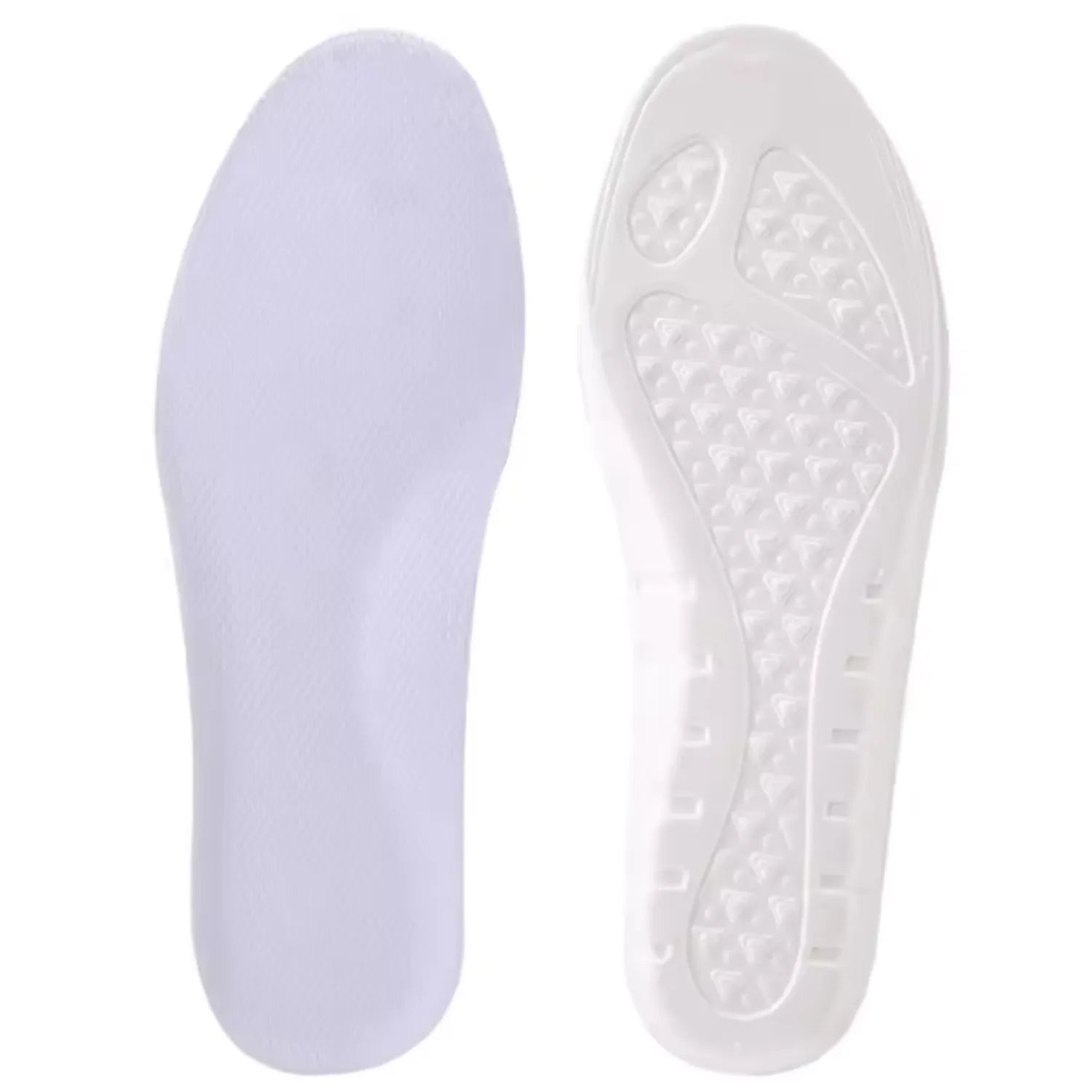 Palmilha esportiva branca adulto suporte arco