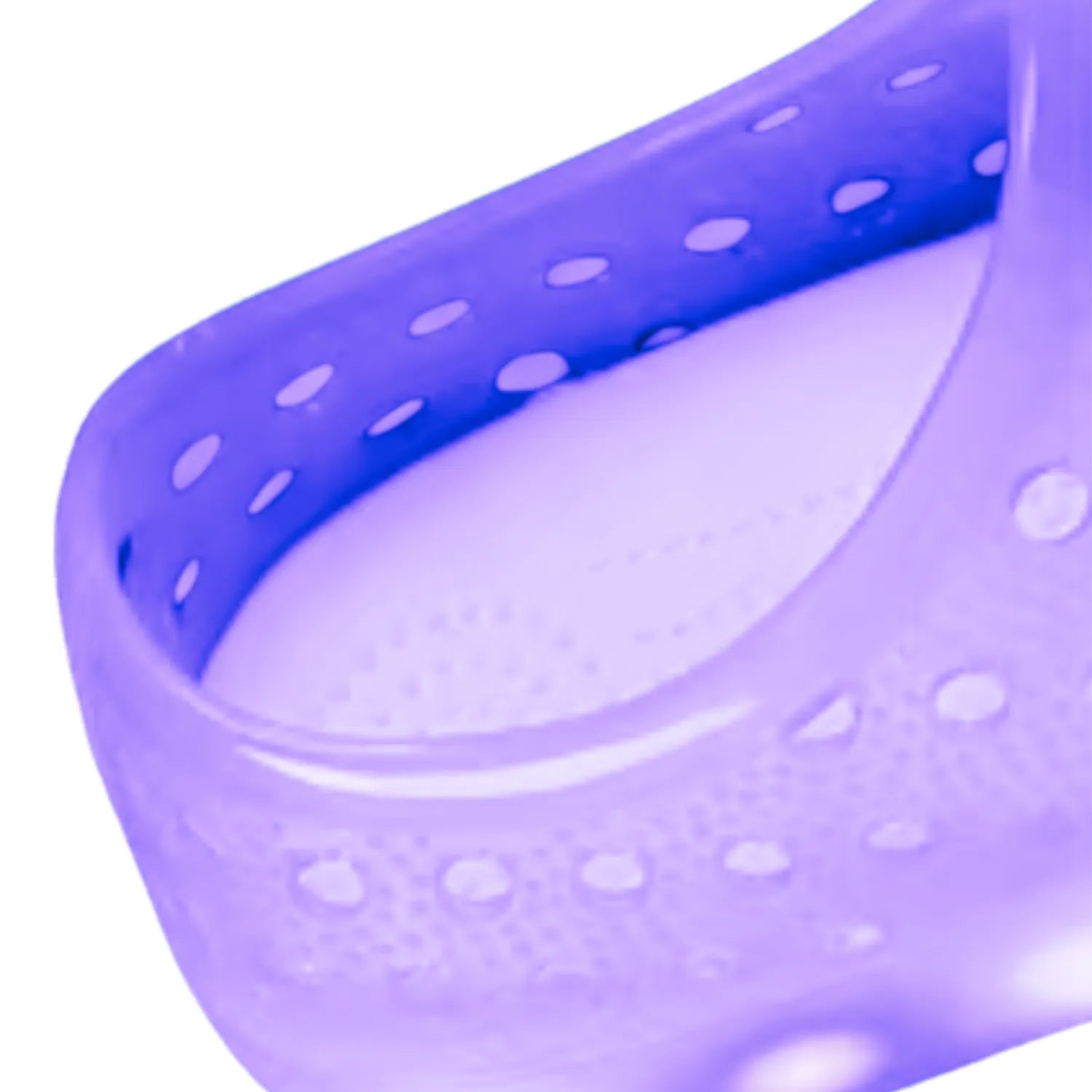 sandália fechada infantil roxo lilás palmilha de algodão