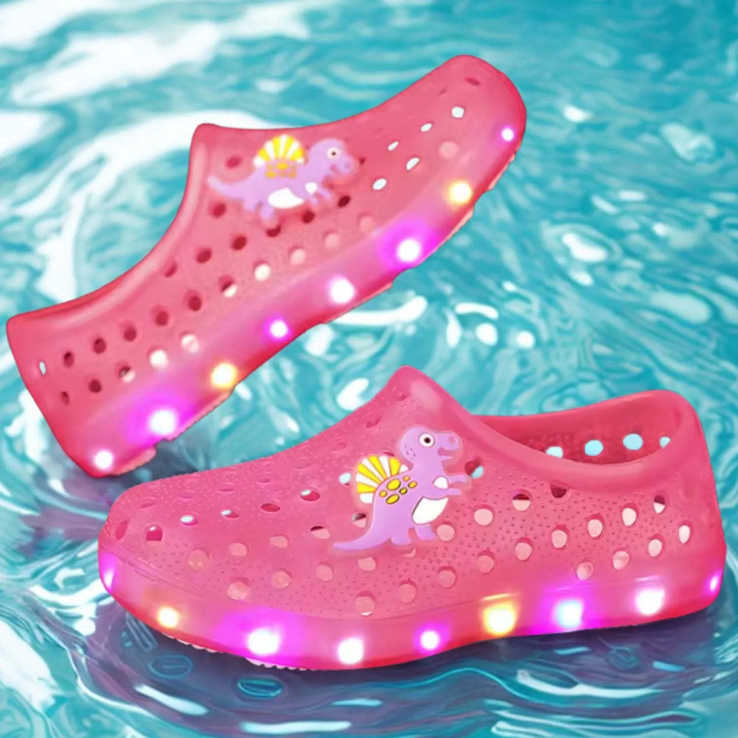 sandália fechada infantil vermelho bordô unissex prova d'água