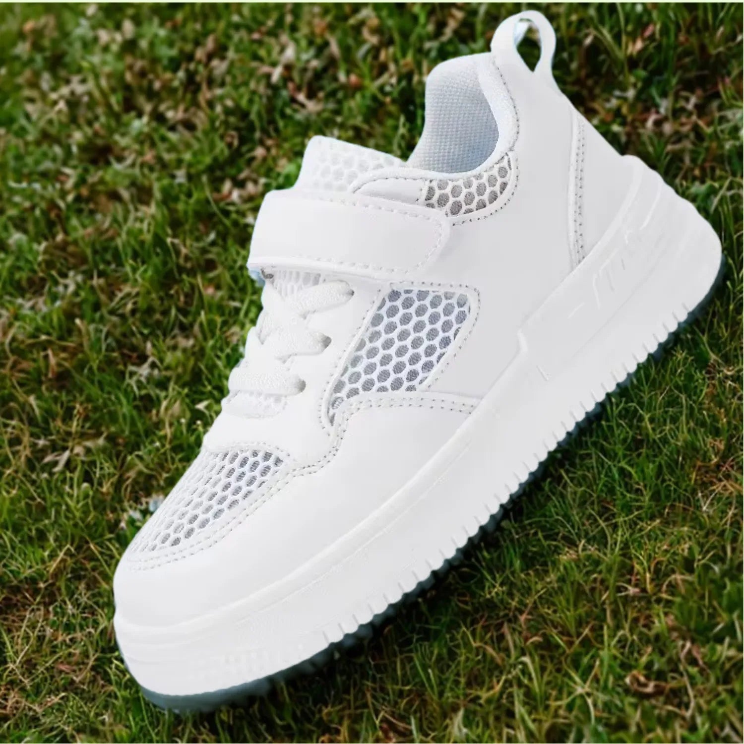 tenis branco unissex infanto juvenil respiravel