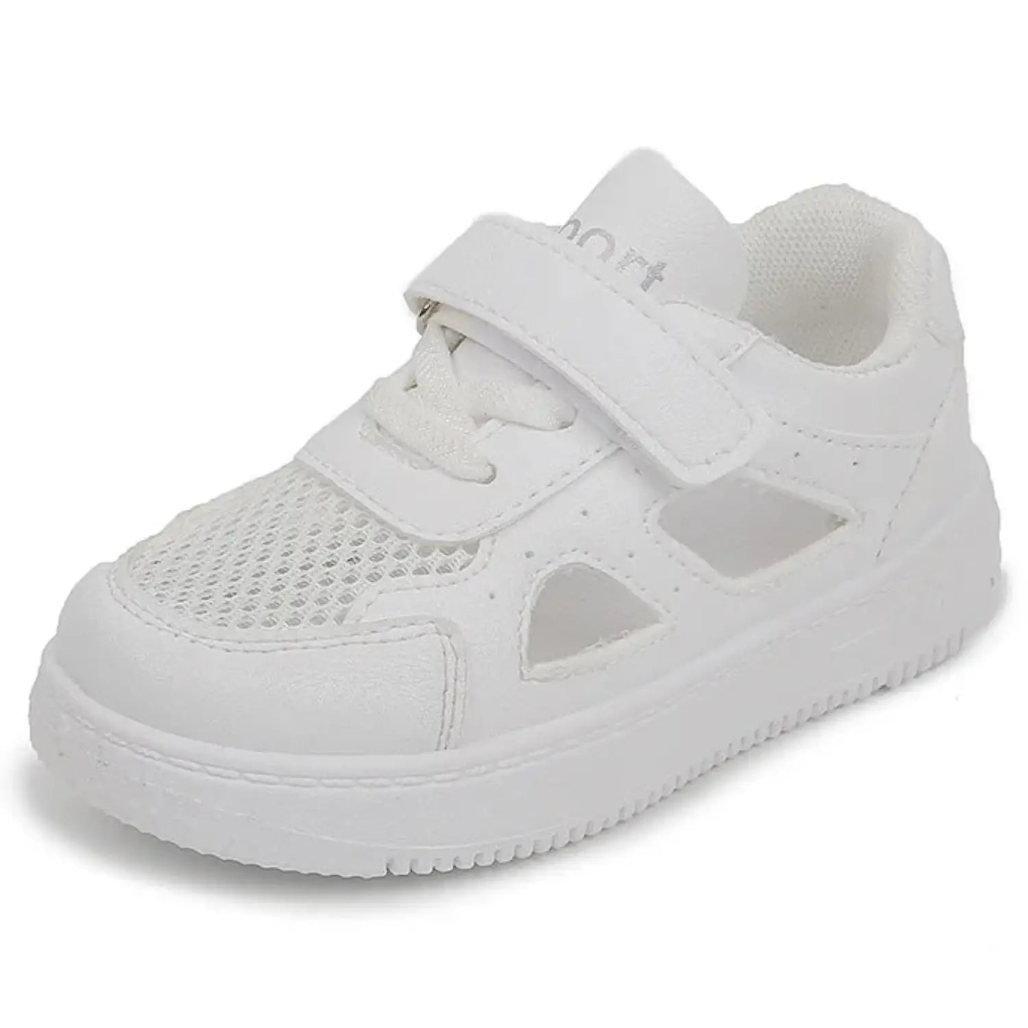 tenis infantil aberto na lateral