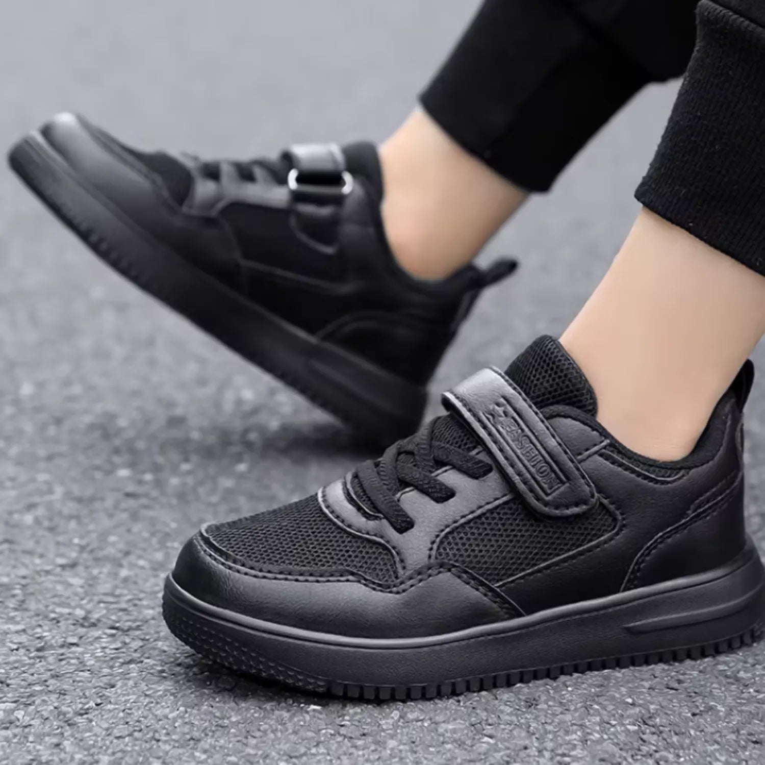 tenis unissex preto confortável