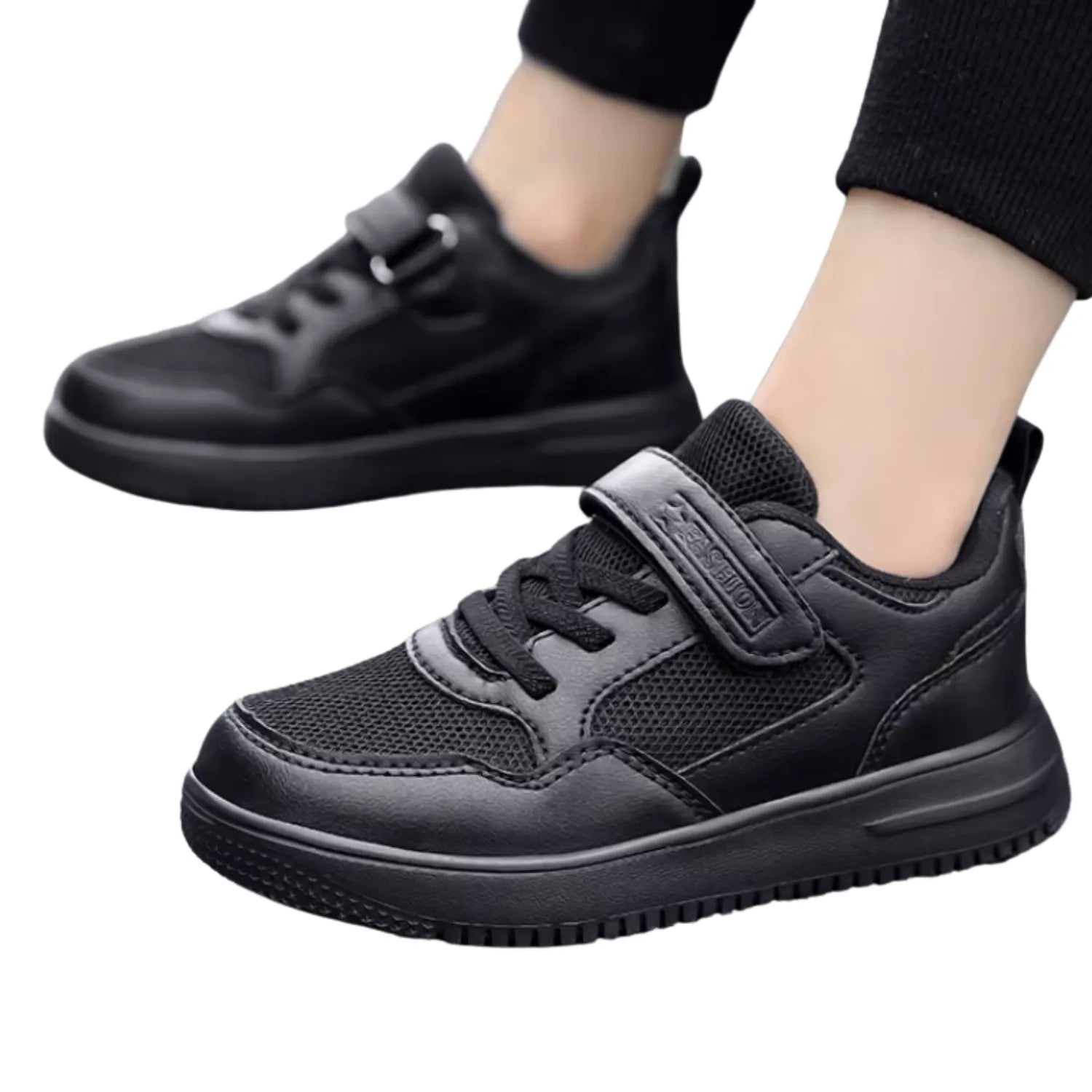 tenis-unissex-preto-conforto