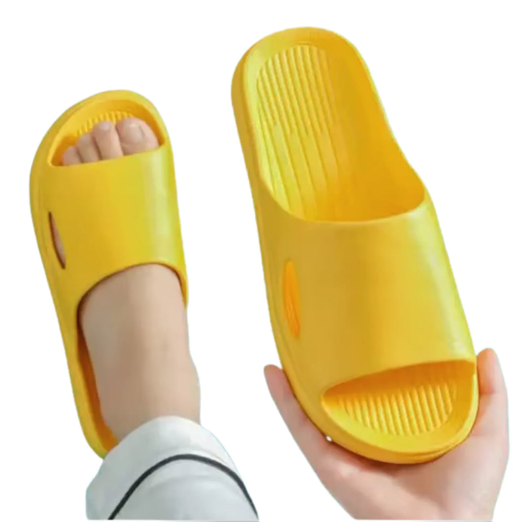 Chinelo amarelo confort unissex