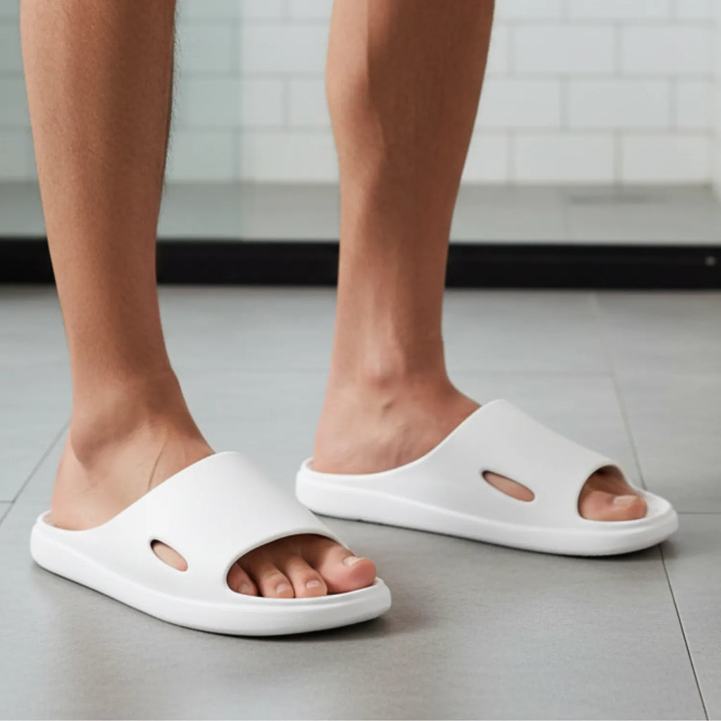 Chinelo branco confort unissex