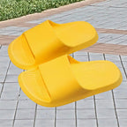 Chinelo infantil amarelo meninos meninas confortável