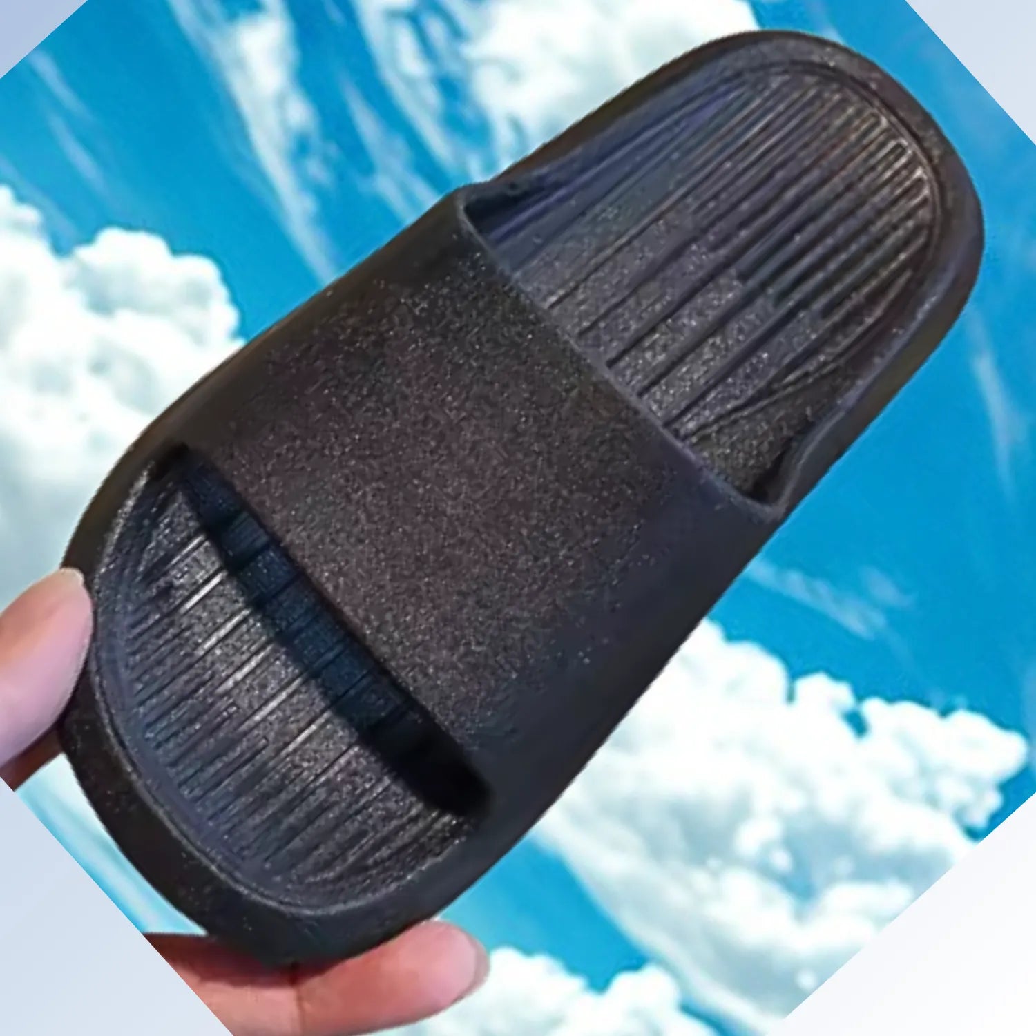 Chinelo infantil preto meninos meninas frescor confort