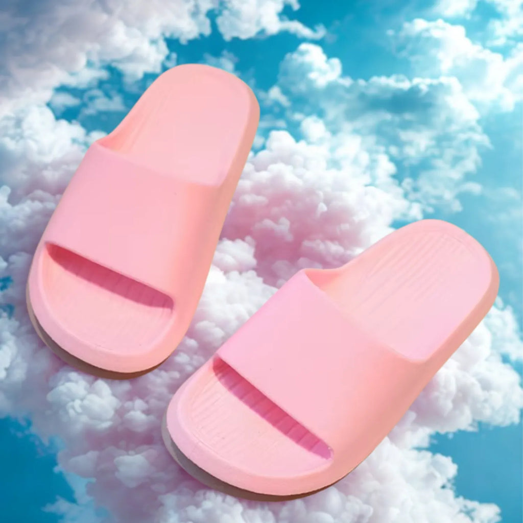 Chinelo infantil rosa claro meninas frescor confort