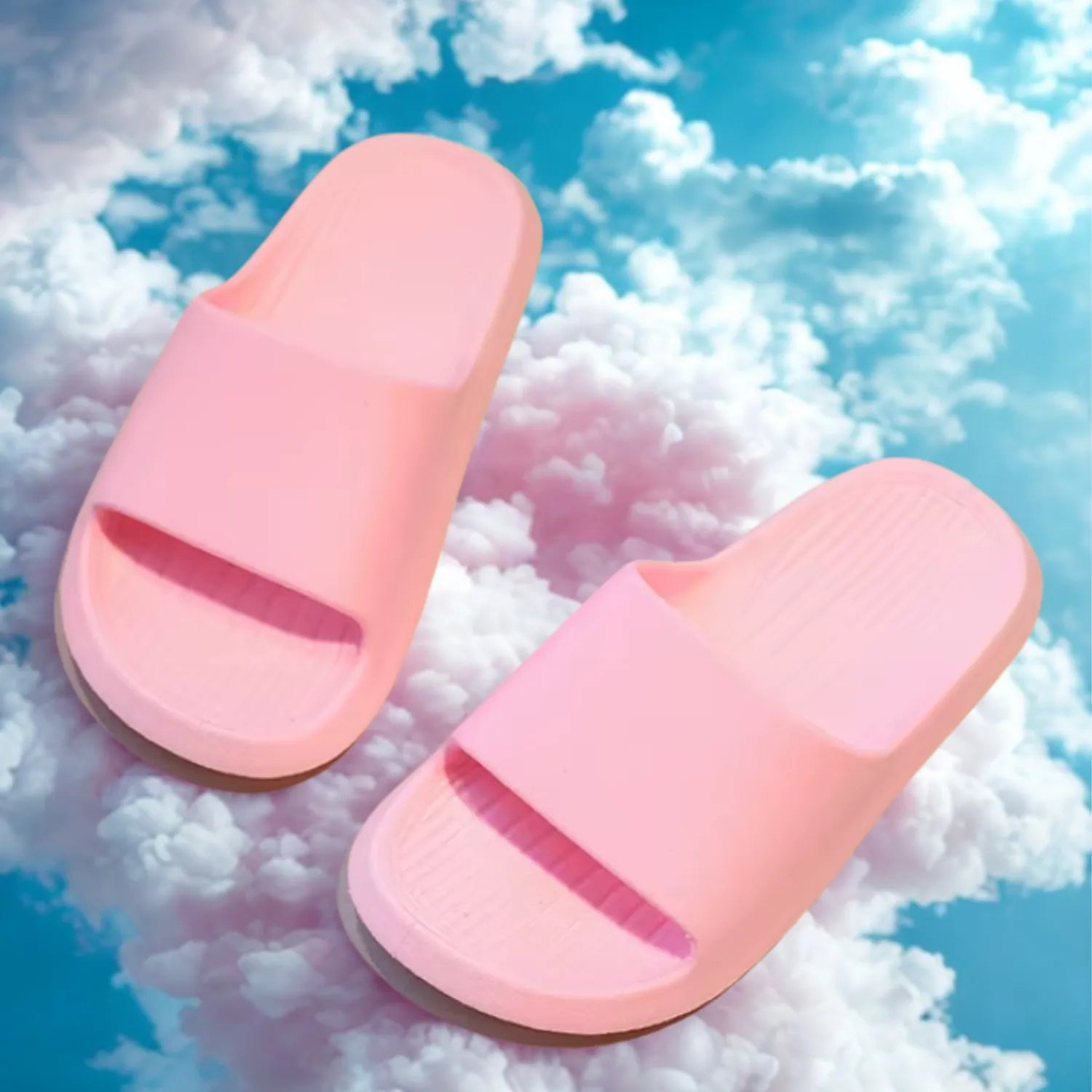 Chinelo infantil rosa claro meninas frescor confort