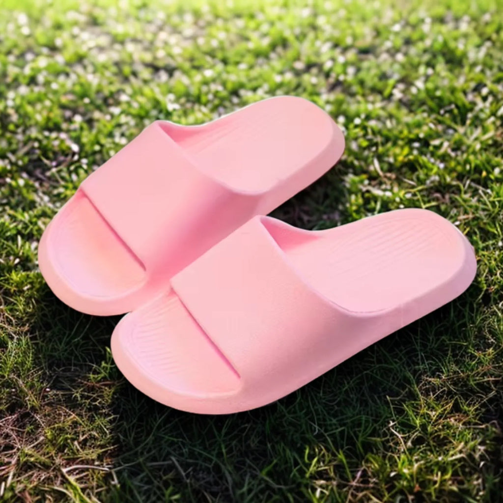 Chinelo infantil rosa claro meninas, lazer, verão