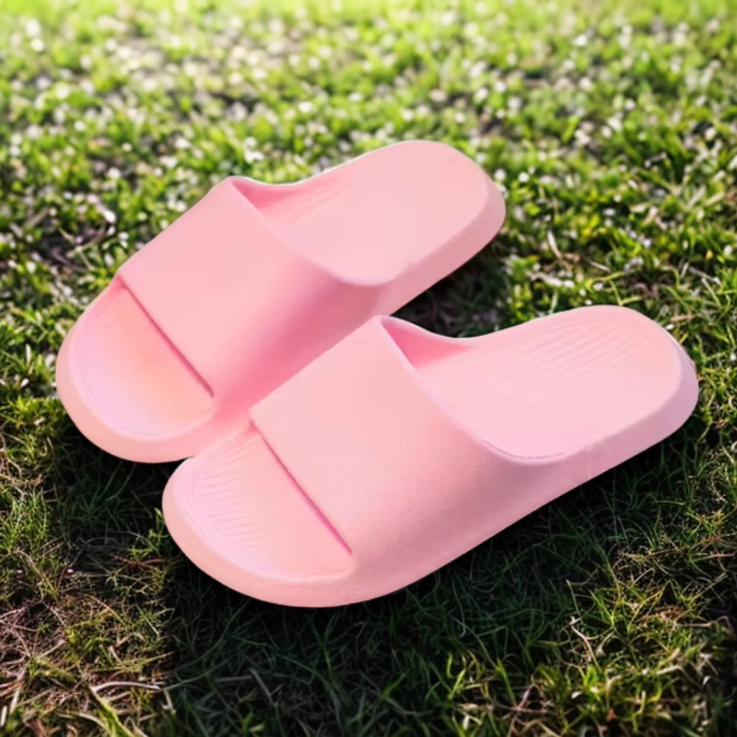 Chinelo infantil rosa claro meninas, lazer, verão