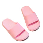 Chinelo infantil rosa claro meninas macio flexível verão