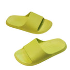 Chinelo infantil verde claro meninos meninas confort