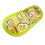 Chinelo sandalia infantil meninas meninos amarelo de led