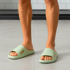 Chinelo verde confort unissex