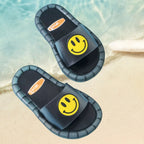 Chinelo sandalia infantil meninas meninos preto água led