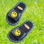 Chinelo sandalia infantil meninas meninos preto frescor macio led