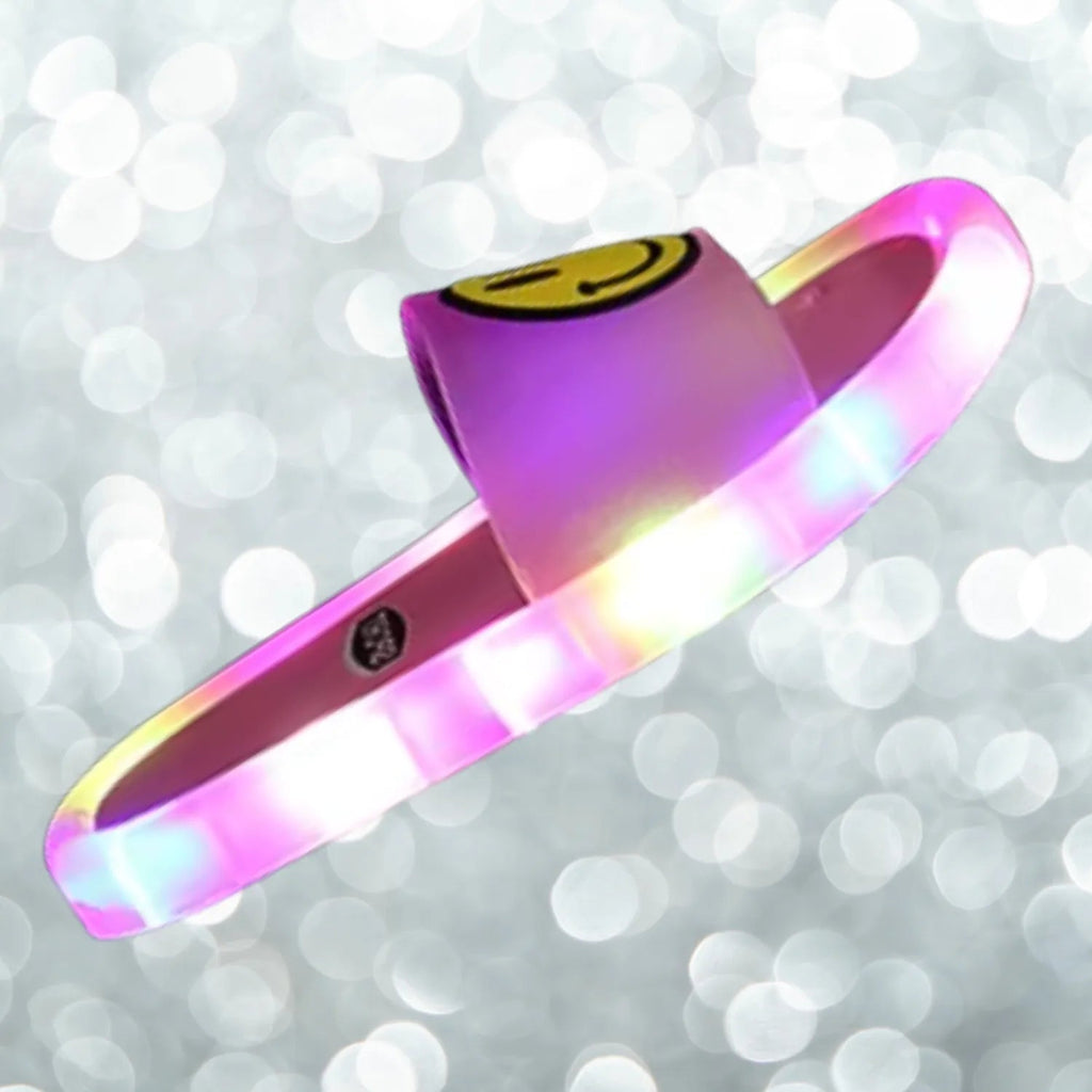 Chinelo sandalia infantil meninas meninos rosa claro luz