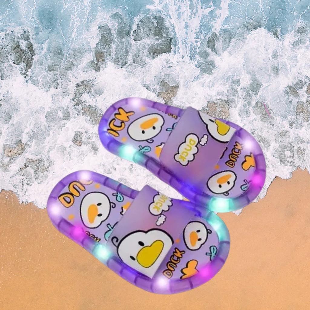 Chinelo sandalia infantil meninas meninos roxo lilás água e praia