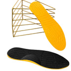 Palmilha ortopédica de correção postural e de pernas para x antiderrapante e anti-impacto