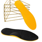 Palmilha ortopédica de correção postural e de pernas x antiderrapante e anti-impacto