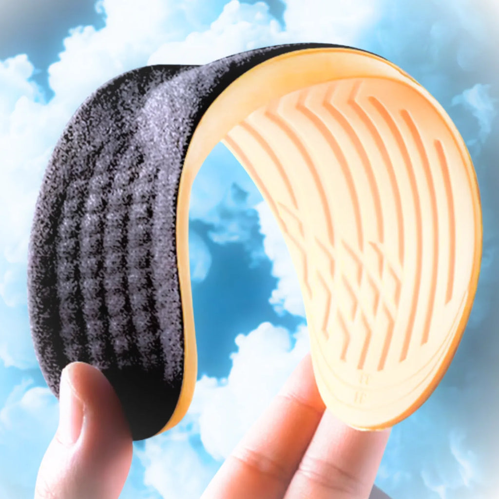 Palmilha ortopédica de correção postural e de pernas o/x flexível e macio