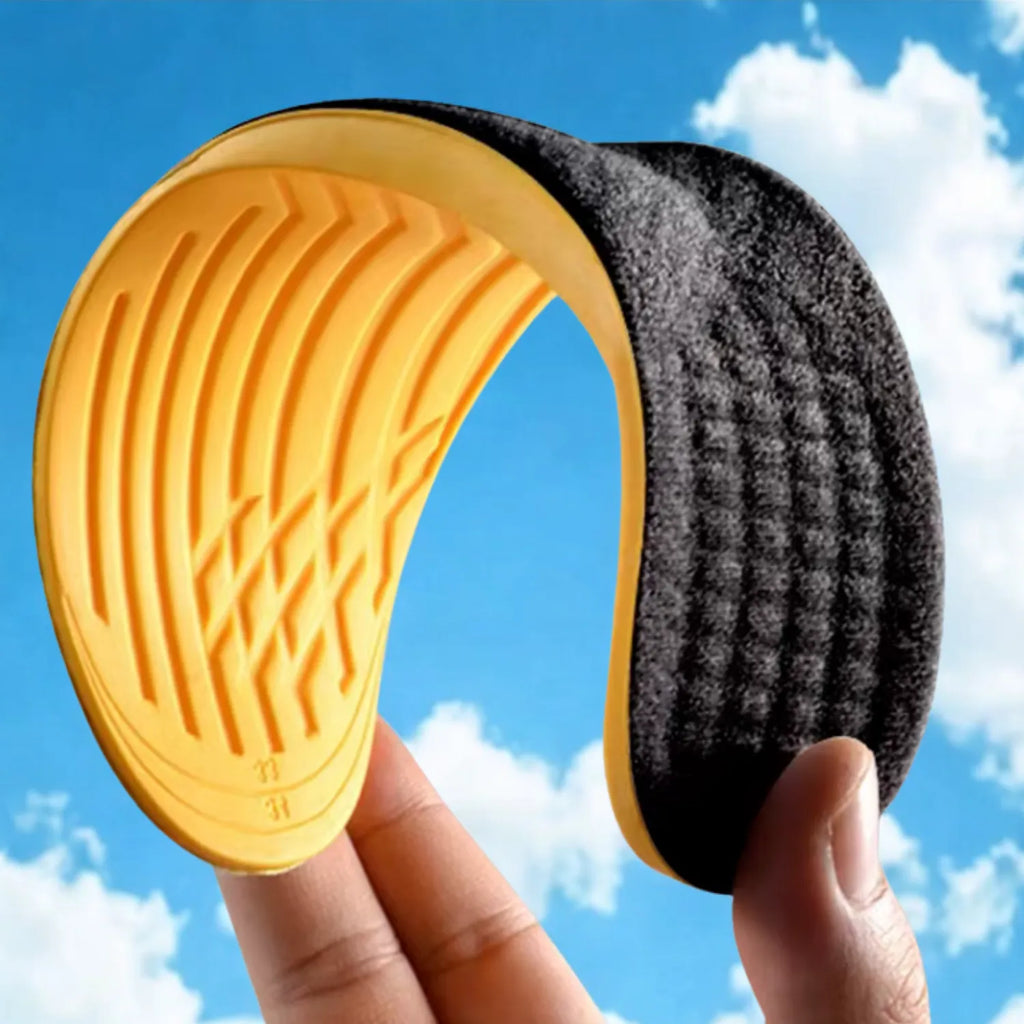 Palmilha ortopédica de correção postural e de pernas o/xo flexível e macio