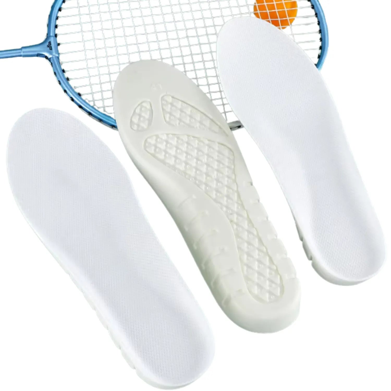 Palmilha esportiva antiderrapante e segurança