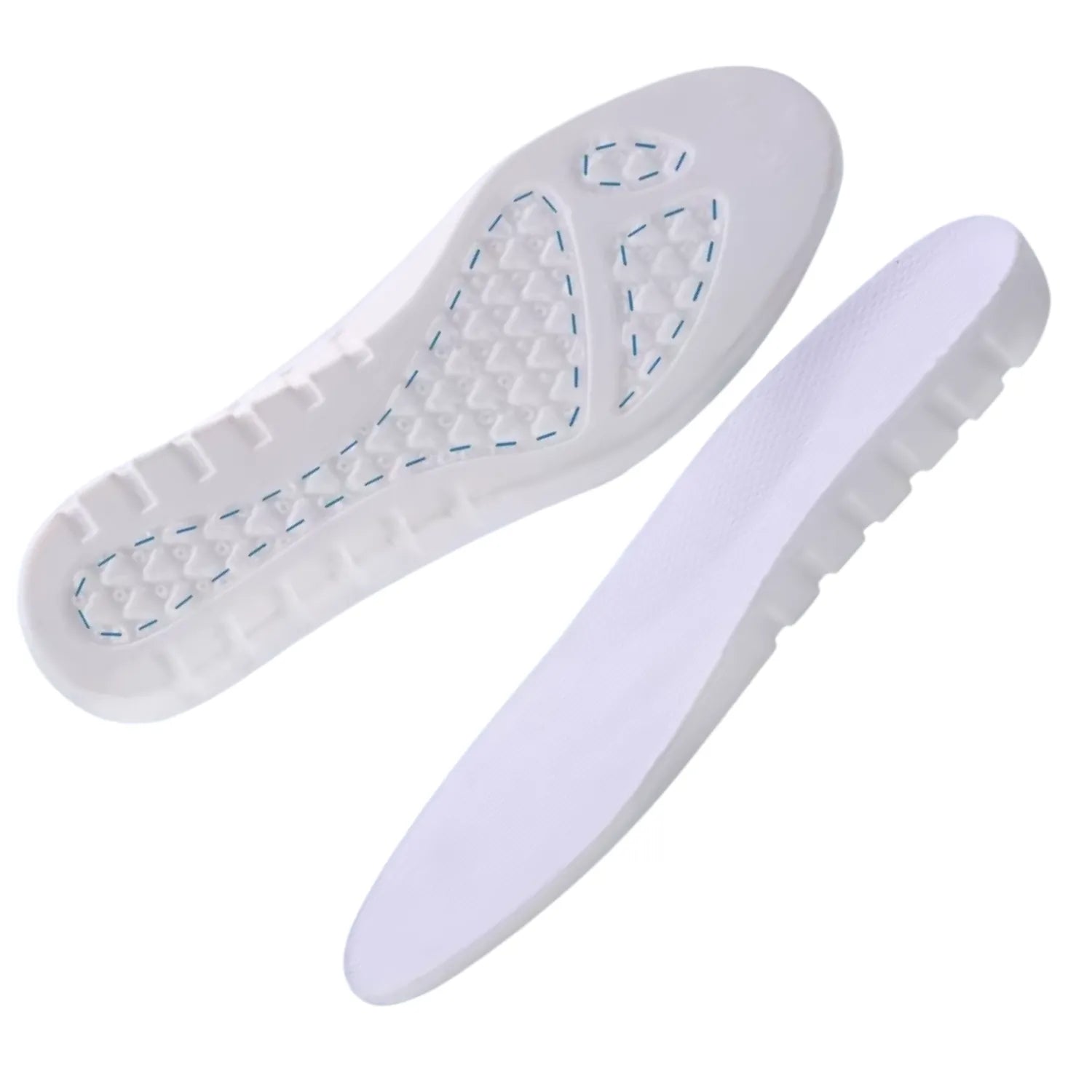 Palmilha esportiva branca adulto antiderrapante