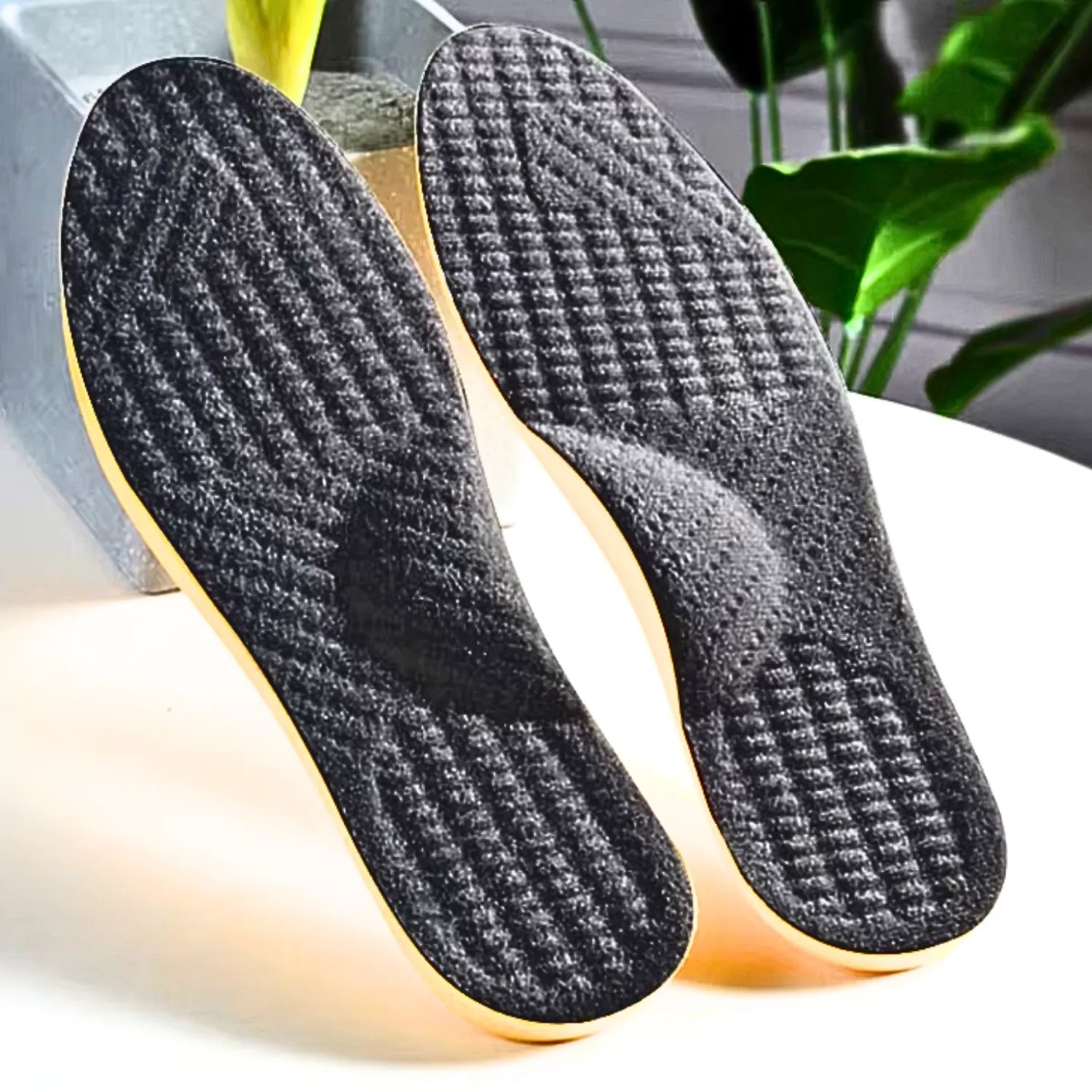 Palmilha ortopédica de correção postural e de pernas x