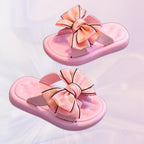 Sandália chinelo infantil meninas branco laco formoso