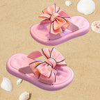 Sandália chinelo infantil meninas branco passeio