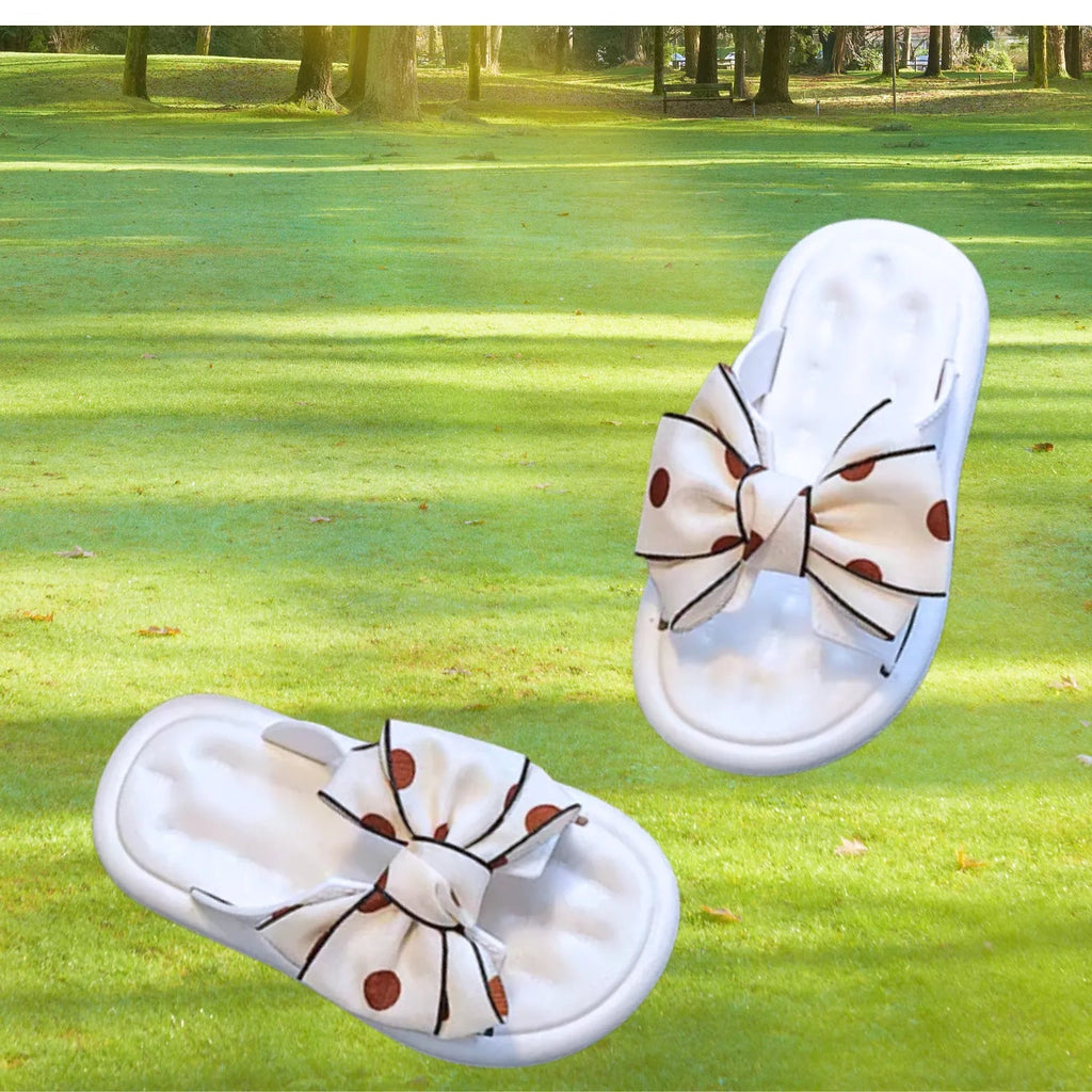 Sandália chinelo infantil meninas branco laser frescor