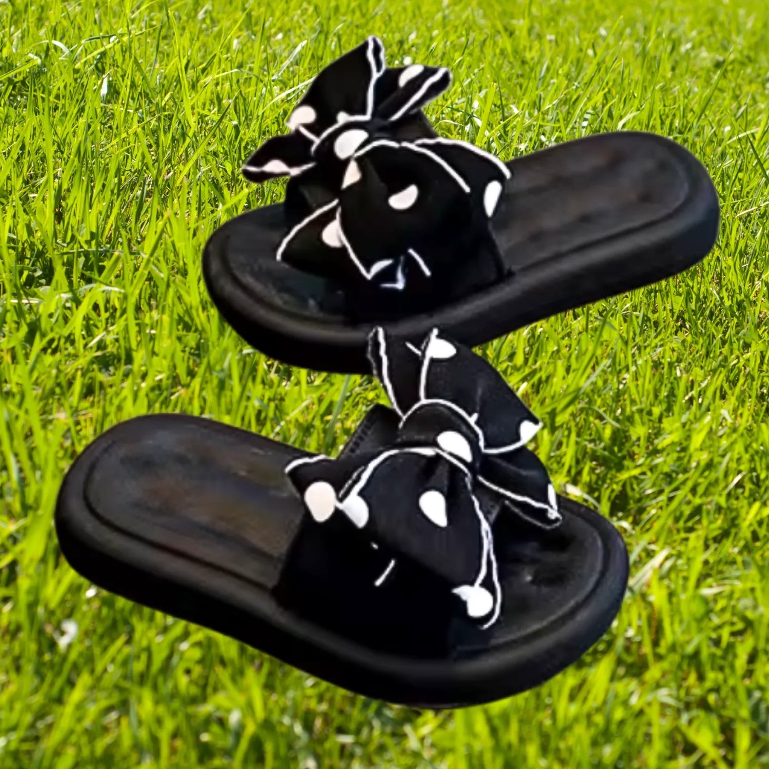 Sandalia chinelo infantil meninas preto frescor