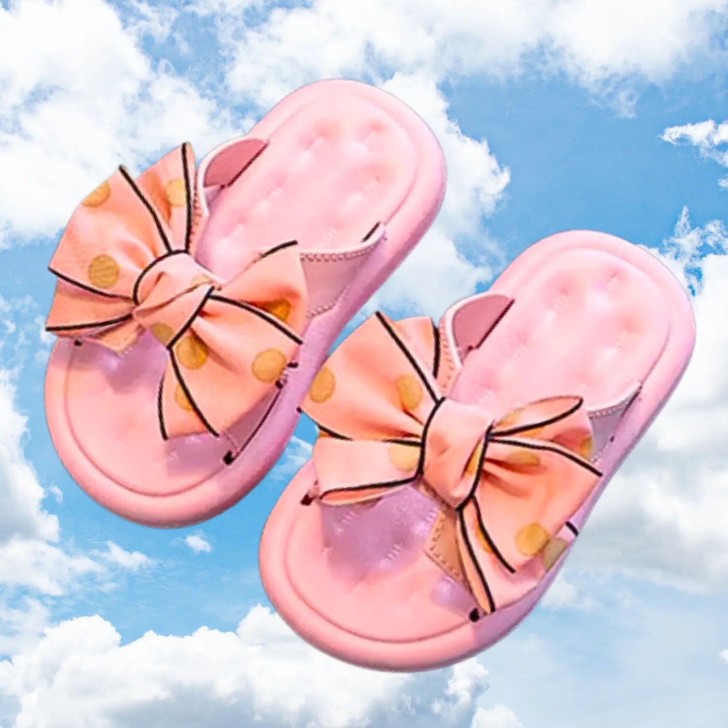 Sandália chinelo infantil meninas rosa laco suave frescor