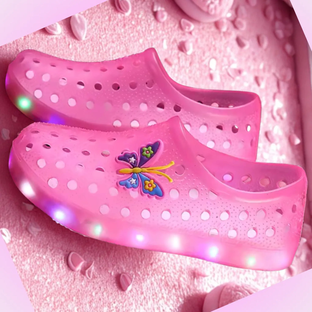 sandália fechada infantil rosa unissex lindo presença