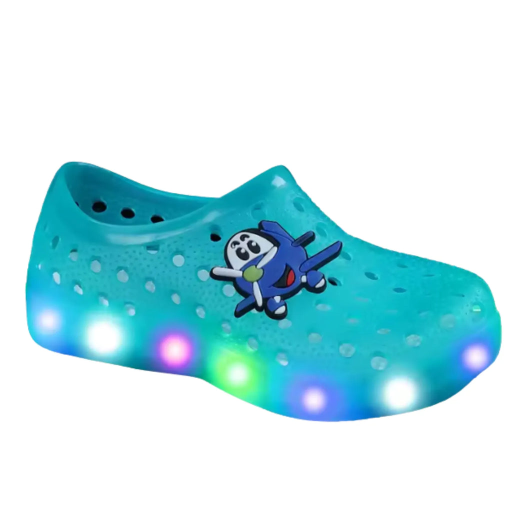 sandália fechada infantil verde unissex lindo presença