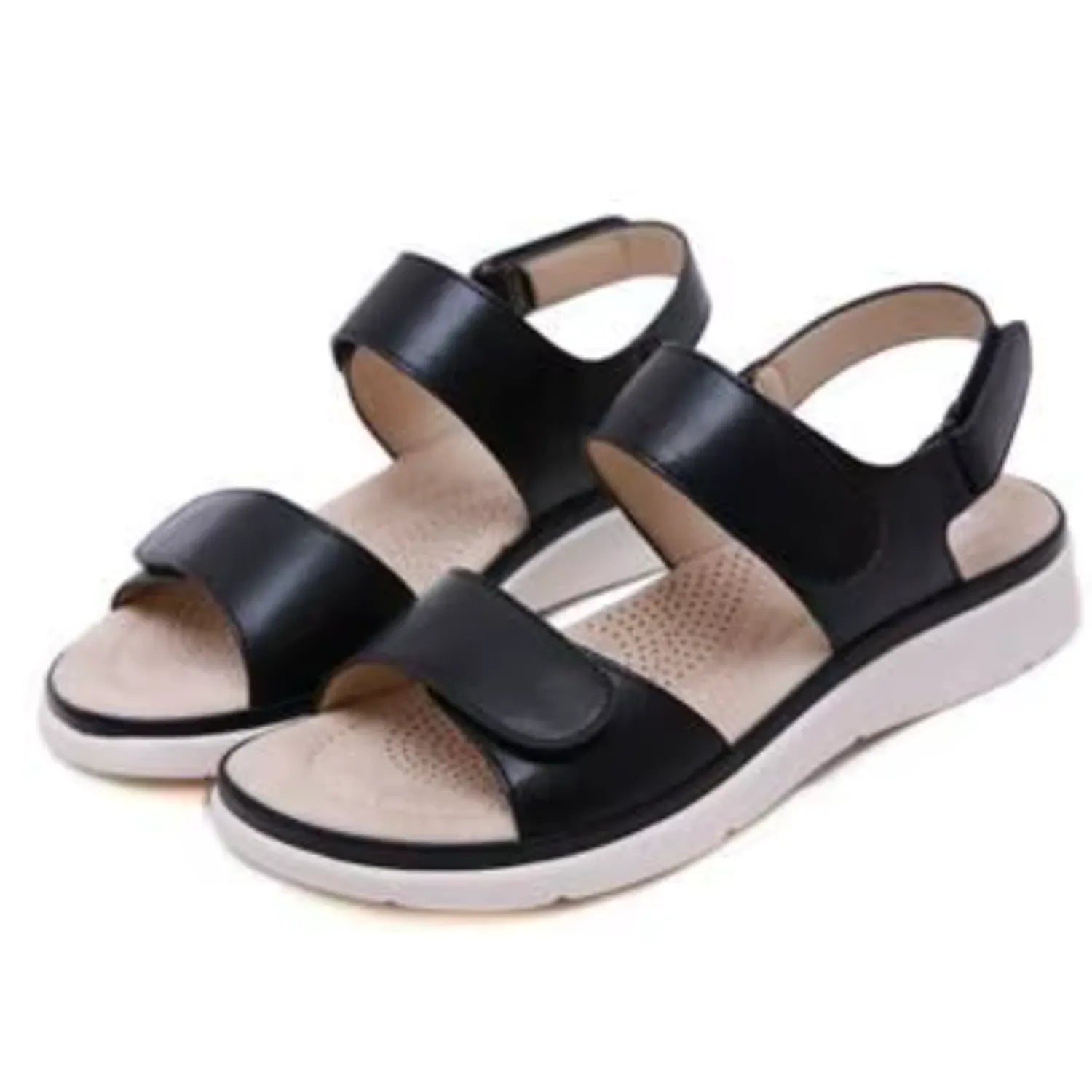 sandalia-feminina-preta-aberta