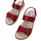 sandalia feminina vermelha macies