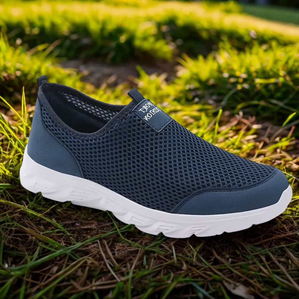 tenis azul marinho masculino suave confort