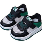 tenis infantil verde respiravel