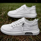 tênis masculino branco confortável macio