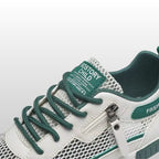 tênis masculino branco e verde frescor