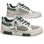 tênis masculino branco e verde frescor