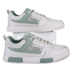 tênis masculino branco verde imponente