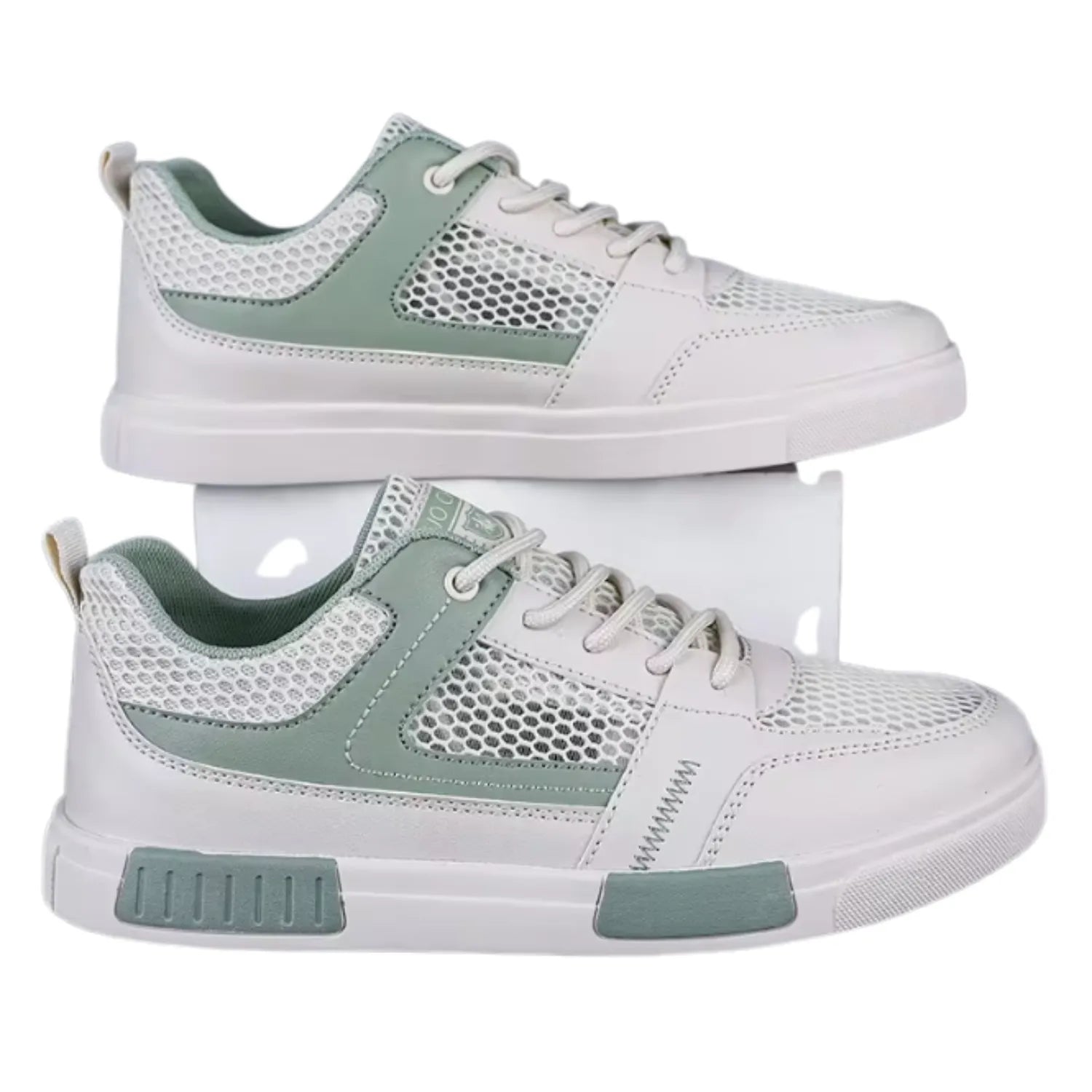 tênis masculino branco verde imponente