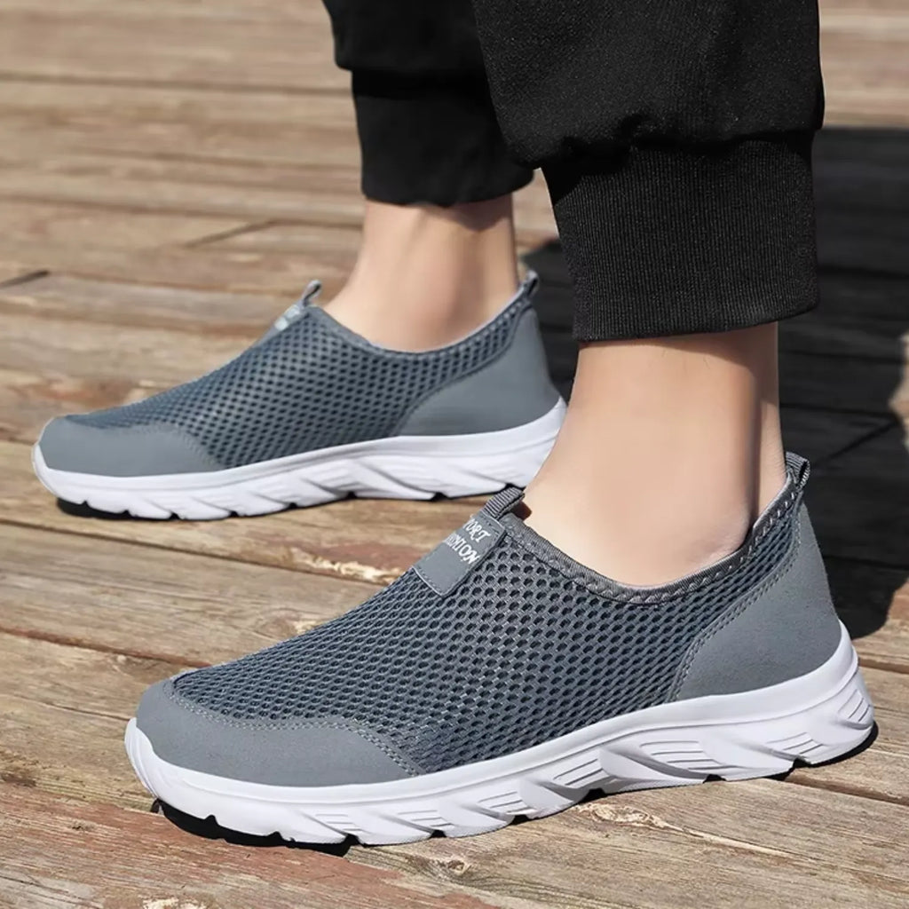 tenis masculino cinza escuro antiderrapante