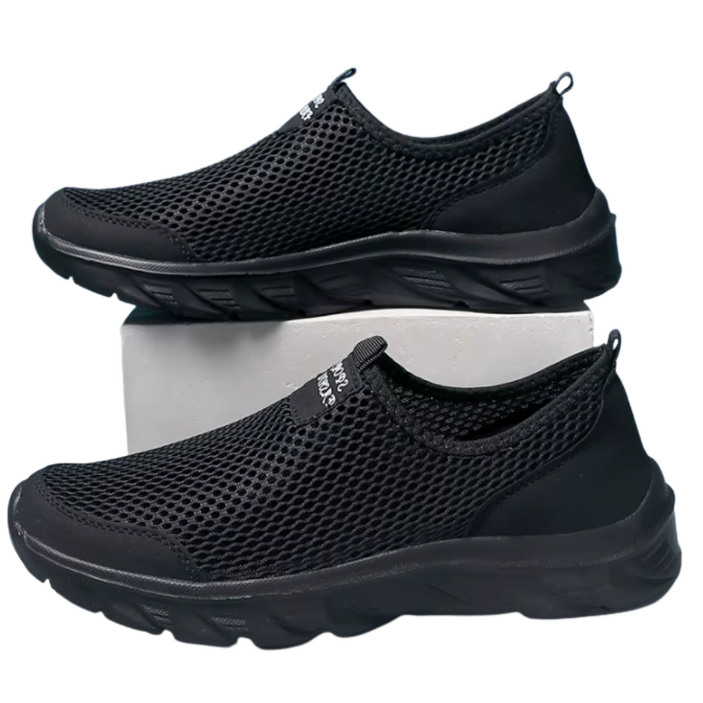 tenis-preto-masculino-respirável